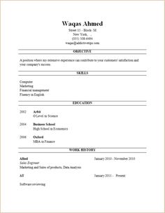 printable resume maker