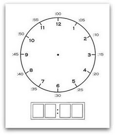 clock schedule template