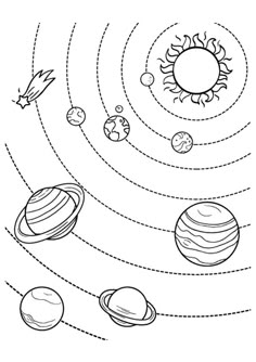 The Planets in Solar System Coloring Pages (page 4) - Pics about ... The Planets in Solar System Coloring Pages (page 4) - Pics about ...