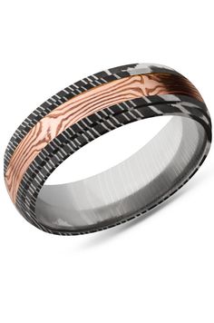 175 Best Damascus Steel Wedding Rings Images On Pinterest Damascus Steel Band With Moe Gane Inlay D7dge13 M14krsh Acid