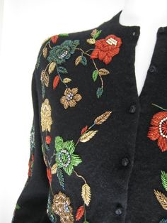 cuello redondo. Tejer patrón Vintage 1950s Cable de Señora Cardigan//Chaqueta