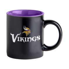 Minnesota Vikings Stainless Steel Commuter 14 Ounce Travel Tumbler Coffee Cup