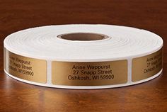 self adhesive return address labels