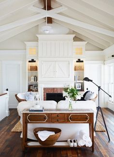 Cool Tone Spring Ready Living Room Tour | Elegant living room ... Cool Tone Spring Ready Living Room Tour | Elegant living room ...
