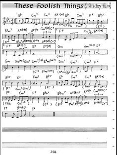 pin by patti on guitar pinterest sheet music jazz and guitars these foolish things sheet music