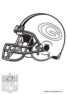 Green Bay Packers Printable Coloring Pages NFC North Division