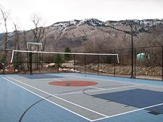 14 Multi Sport Ideas Sport Court Tennis Court Basketball Court
