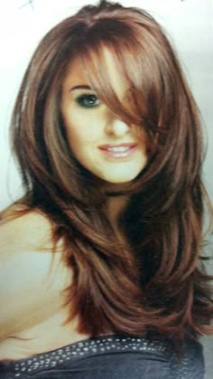 18 Freshest Long Layered Hairstyles With Bangs Face Framing Love Layered Hairstyles For Long Hair Wanna Give Your A New Look Is Good Choice You