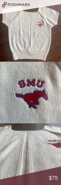 Southern Methodist Mustangs Team Blazer Licensed Sport Coat Short Regular Tall