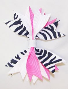Small Town Girl ribbon burst hair bow