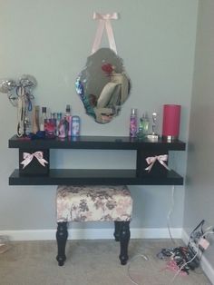 Living My Life On Purpose: DIY Girl\'s Vanity (Uses the white ... Living My Life On Purpose: DIY Girl\'s Vanity (Uses the white ...