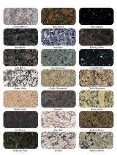 Most Common Granite Colors Home Design Ideas