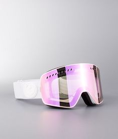 Skibrille Snowboardbrille kontrastverstärkend pink Scheibe mit Antibeschlag