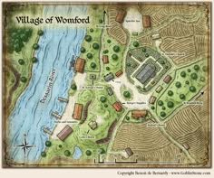 River Island City Map Fantasy River Island City Map Fantasy