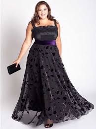 evening gown design for fat ladies