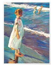 Joaquín Sorolla Y Bastida Strolling Along The Seashore Beautiful Art Paintings Art Drawing Artist
