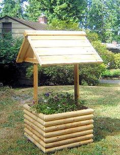 134 Best Wishing Wells Images On Pinterest In 2018 Wishing Well Garden Planter Feature