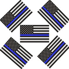 Decal Sticker 3M Military-Marines-Army w U//V LAM. American Flag USA PACK OF 3
