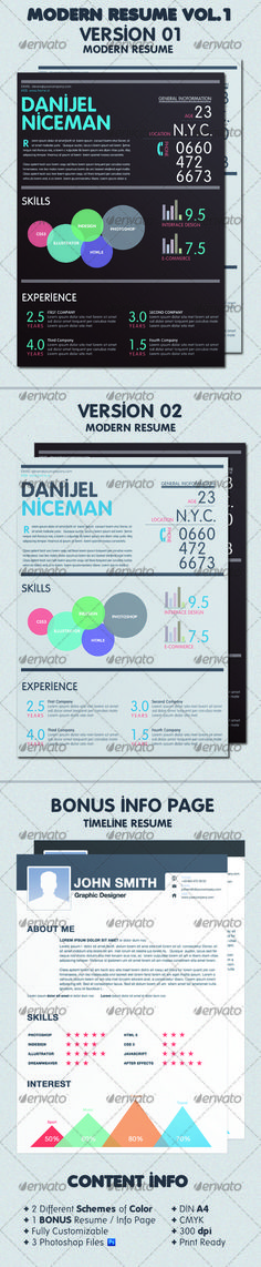 Modern Resume Bundle Print Templates - Stationery Pinterest - modern resume styles Modern Resume Bundle Print Templates - Stationery Pinterest - modern resume styles