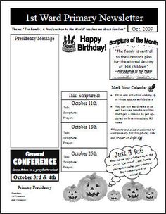 template for primary newsletter primary pinterest template