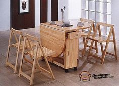 beautiful folding dining table with good design: charming wooden beautiful folding dining table with good design: charming wooden