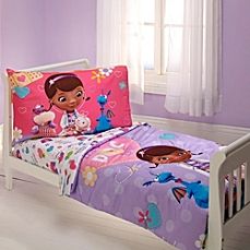 Image Of DisneyR Doc McStuffins 4 Piece Toddler Bed Set