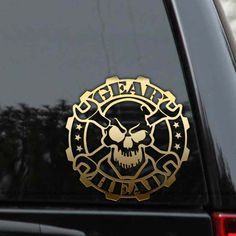 God Guns Guts Deer Decal Sticker Crosshairs Buck Antler Car Truck Window Laptop