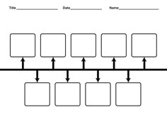 free blank history timeline templates for kids and students