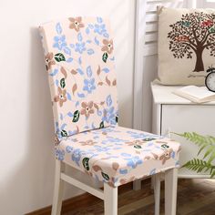 French Lily Flower Chair Cover Spandex stoelhoes eetkamer Fleur de ... French Lily Flower Chair Cover Spandex stoelhoes eetkamer Fleur de ...
