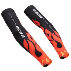 Unisex Ab Style American Flag Retro Sense Ice Outdoor Athletic Arm Warmer Long Sleeves Glove