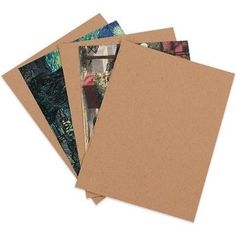 8.5 x 11 Inch Chip Board Sheets Made and Packaged in USA Pack of 10 Medium Heavy Weight 52 Point 100/% Recycled Material | Brown Kraft ChipBoard Pads