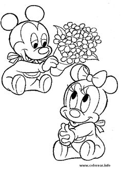 Baby Disney Coloring Pages