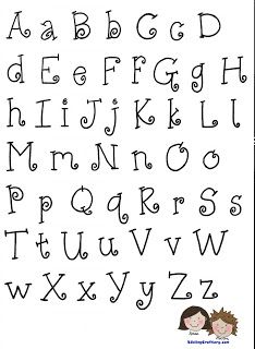 54 Best Alphabet templates images | Alphabet templates, Alphabet, Lettering