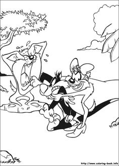 Awesome Tweety 36 Coloring Page