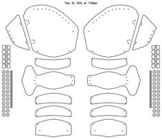 thigh armor template matt fahy mattfahy74 on pinterest thigh armor template matt fahy mattfahy74 on pinterest