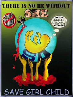 poster on save girl child lizacreative pinterest child girls