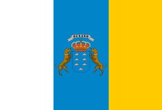 Gran Canaria 5ft x 3ft Flag Canary Island Canaries Spanish Islands 2 Eyelets