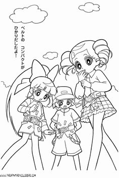 powerpuff girls z coloring pages google search