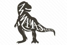 Download INSTANT DOWNLOAD! Mamasaurus Dinosaur, Clipart, Svg, Dxf ...
