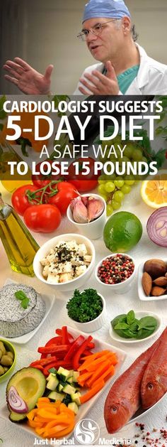 a 7 day 1 200 calorie meal plan dieting pinterest lose 20 cardiologist suggests 5 day diet a safe way to lose 15 pounds