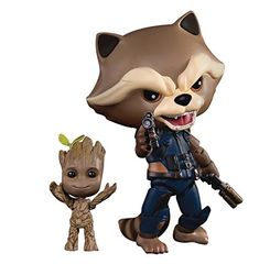 Alen Gardiens de la galaxie Tree Man /& Rocket Raccoon PVC Action Figure 14 cm