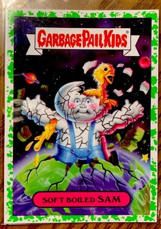 Garbage Pail Kids Chrome Series 1 Base Card 41a MEAN GENE