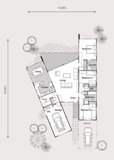 Contemporary Home Designs: Modern Narrow Block House Designs Floor ... Contemporary Home Designs: Modern Narrow Block House Designs Floor ...
