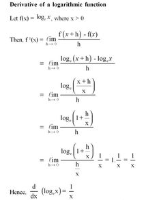 log derivative