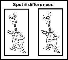 speech therapy worksheets free printables printable teenage spot the difference activities madame bonbon dr seuss coloring pagesprintable - Dr Seuss Coloring Pages speech therapy worksheets free printables printable teenage spot the difference activities madame bonbon dr seuss coloring pagesprintable - Dr Seuss Coloring Pages