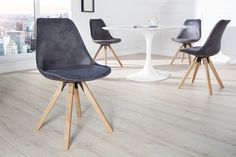 Besucherstuhl PEGLEG walnuss mit Lehne Konferenzstuhl Lounge Retro Loft Stuhl