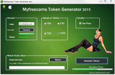 Myfreecam Token Generator 1.7.3 Download