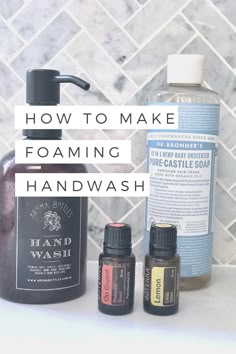 homemade foaming clairekcreations doterra blends