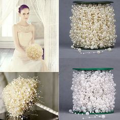 Romote Bud Dekoriert Hochzeit Blumenm/ädchen Korb Elfenbein