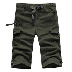 Alixyz Mens Performance Three-Quarter Jogger 3//4 Capri Pants